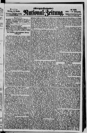 Nationalzeitung vom 16.11.1855