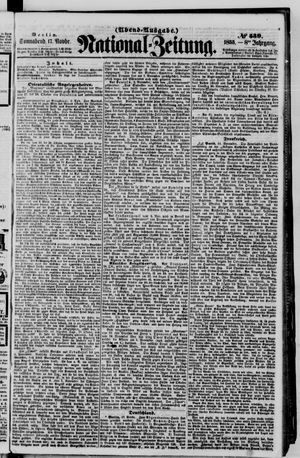 Nationalzeitung vom 17.11.1855