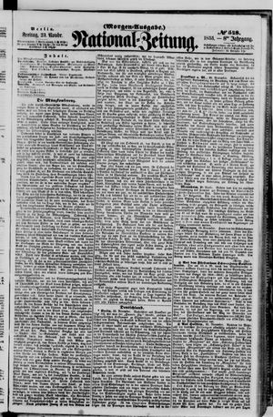 Nationalzeitung vom 23.11.1855