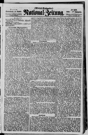 Nationalzeitung on Nov 24, 1855