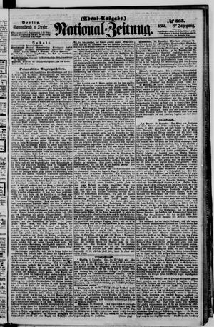 Nationalzeitung vom 01.12.1855