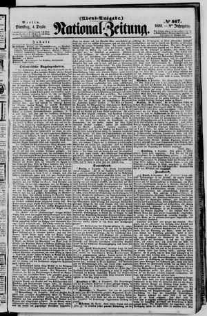 Nationalzeitung vom 04.12.1855