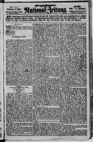 Nationalzeitung vom 16.12.1855
