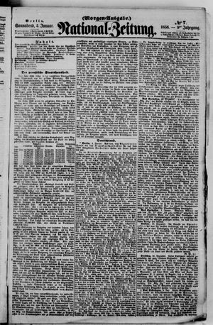 National-Zeitung vom 05.01.1856