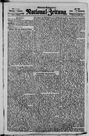 National-Zeitung vom 07.01.1856