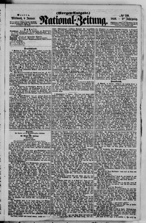 Nationalzeitung vom 09.01.1856