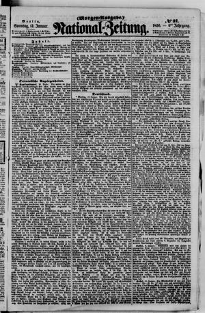 Nationalzeitung vom 13.01.1856