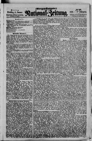 Nationalzeitung vom 15.01.1856