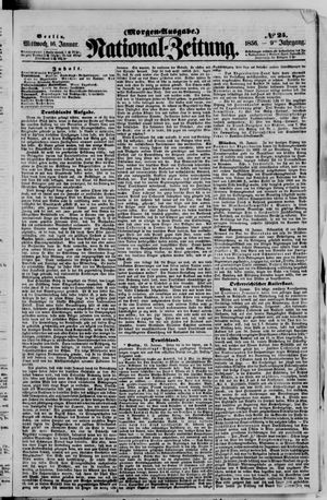 Nationalzeitung vom 16.01.1856