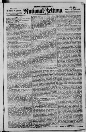 Nationalzeitung vom 16.01.1856