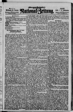 Nationalzeitung vom 23.01.1856