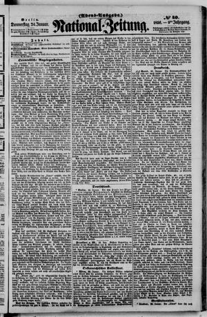 National-Zeitung vom 24.01.1856