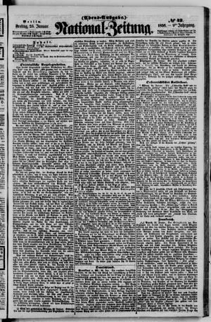 Nationalzeitung vom 25.01.1856