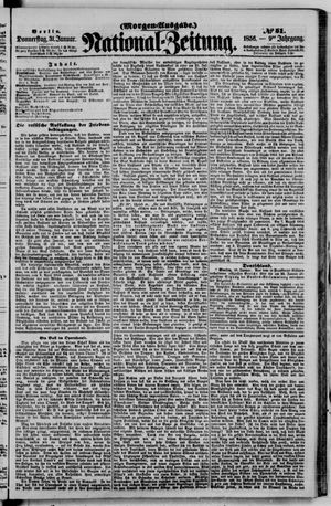 National-Zeitung vom 31.01.1856