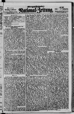 Nationalzeitung vom 05.02.1856