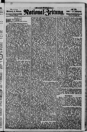 National-Zeitung vom 13.02.1856