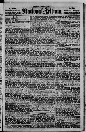 National-Zeitung vom 16.02.1856