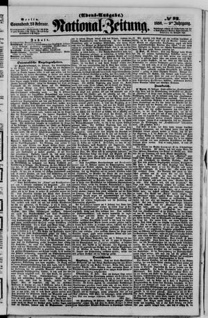National-Zeitung vom 23.02.1856