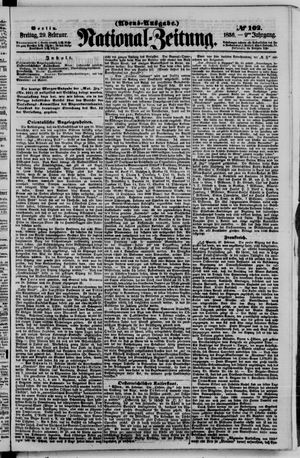 Nationalzeitung vom 29.02.1856
