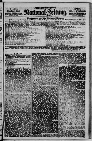National-Zeitung vom 01.04.1856