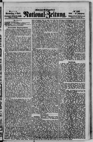 Nationalzeitung vom 03.04.1856