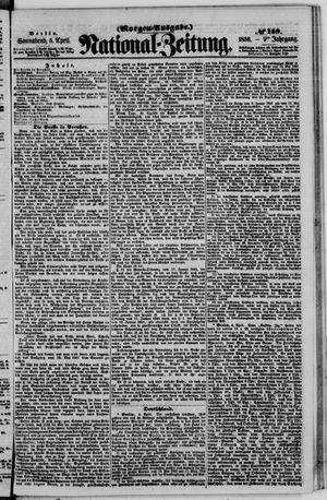 Nationalzeitung vom 05.04.1856