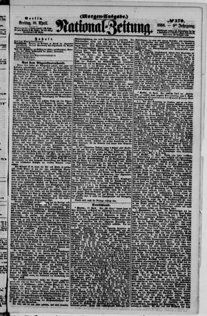 Nationalzeitung vom 18.04.1856