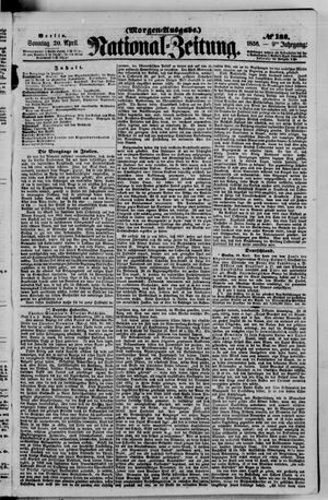 National-Zeitung vom 20.04.1856