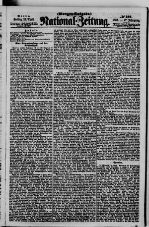 National-Zeitung vom 25.04.1856