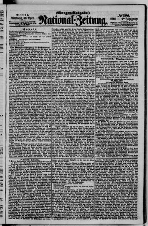 National-Zeitung vom 30.04.1856