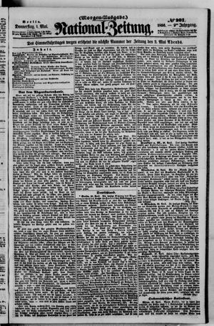 Nationalzeitung vom 01.05.1856