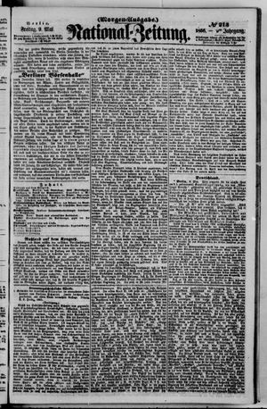 Nationalzeitung vom 09.05.1856