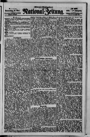 Nationalzeitung vom 15.05.1856