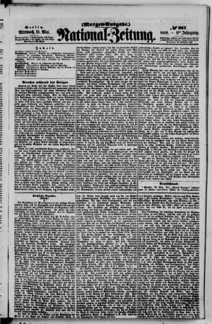 Nationalzeitung vom 21.05.1856