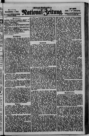 Nationalzeitung vom 07.06.1856