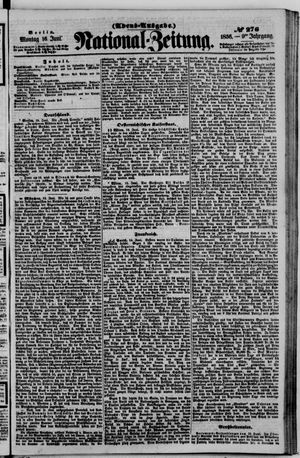 Nationalzeitung vom 16.06.1856