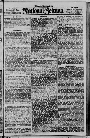 National-Zeitung vom 18.06.1856
