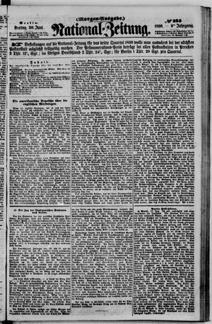 Nationalzeitung vom 20.06.1856