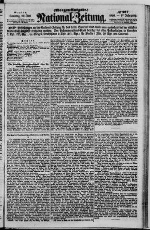 National-Zeitung vom 22.06.1856