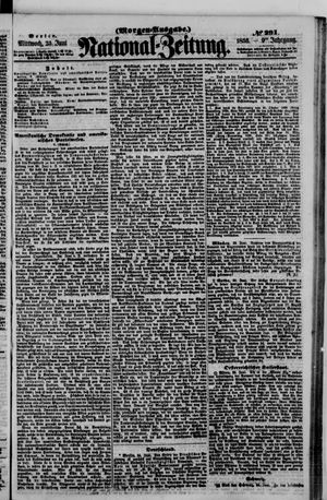 Nationalzeitung vom 25.06.1856