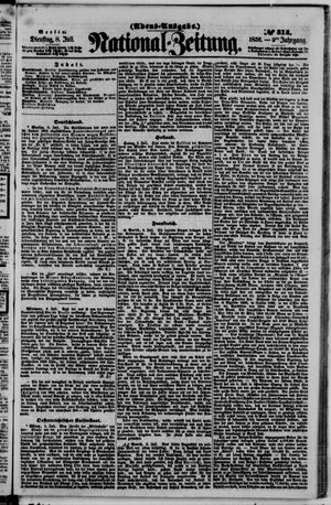 Nationalzeitung vom 08.07.1856