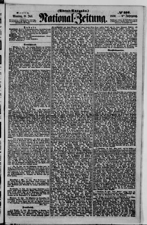 National-Zeitung on Jul 21, 1856