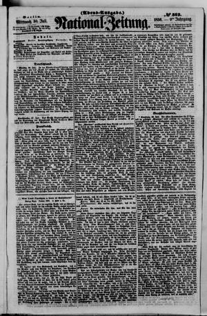 National-Zeitung vom 30.07.1856