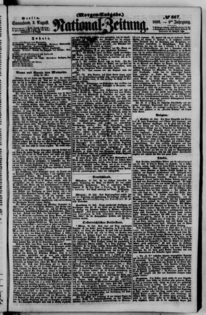Nationalzeitung vom 02.08.1856