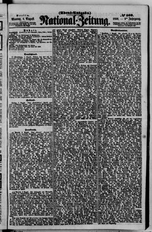 National-Zeitung vom 04.08.1856