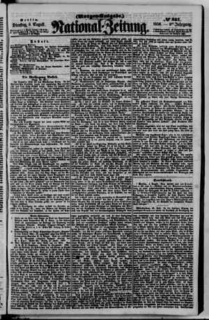 Nationalzeitung vom 05.08.1856
