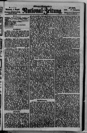 National-Zeitung vom 06.08.1856