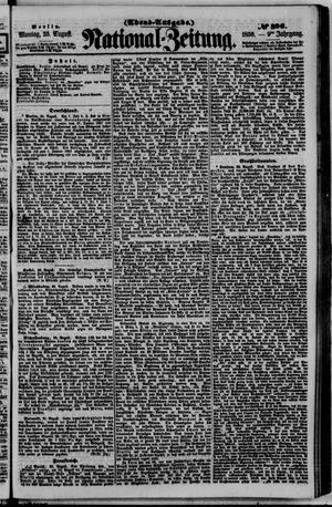 Nationalzeitung vom 25.08.1856