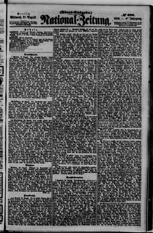 National-Zeitung vom 27.08.1856