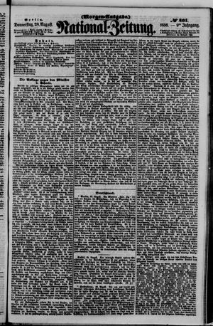 National-Zeitung vom 28.08.1856
